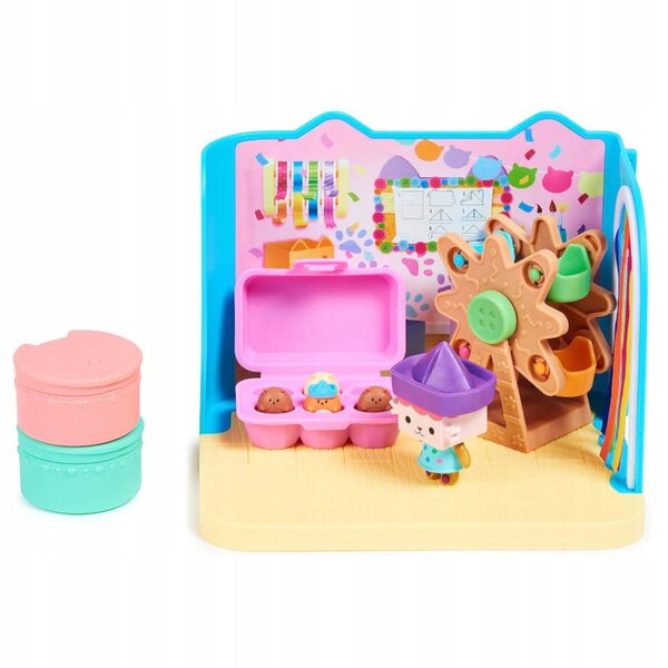 Gabby's Dollhouse Cat House - Magic Artist's Room con Figurka e Accessori
