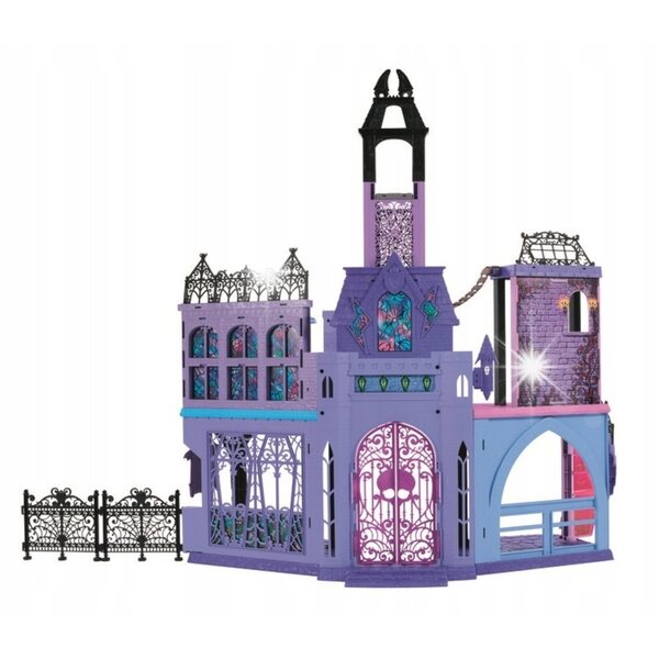 MONSTER HIGH DOMEK DLA LALEK PREZENT DLA DZIEWCZYNEK STRASZYCEUM SZKOŁA