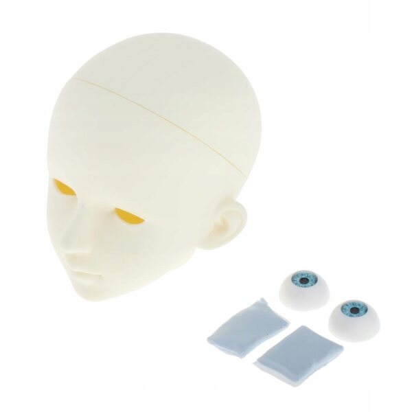 1/3 BJD Puppenkopf mit blauen Augen für 60cm Puppen