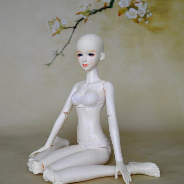 1/3 BJD Puppenkopf mit blauen Augen für 60cm Puppen