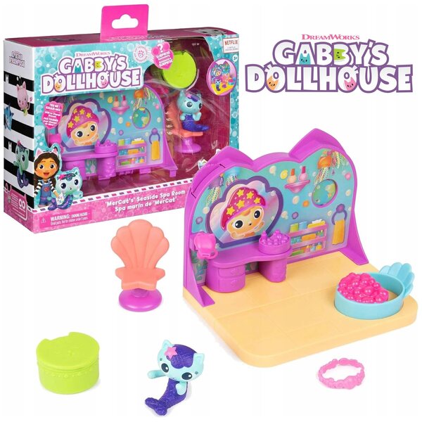 Cat House Gabi SPA Room Sirena Giocattolo Creativo per Bambini 3+