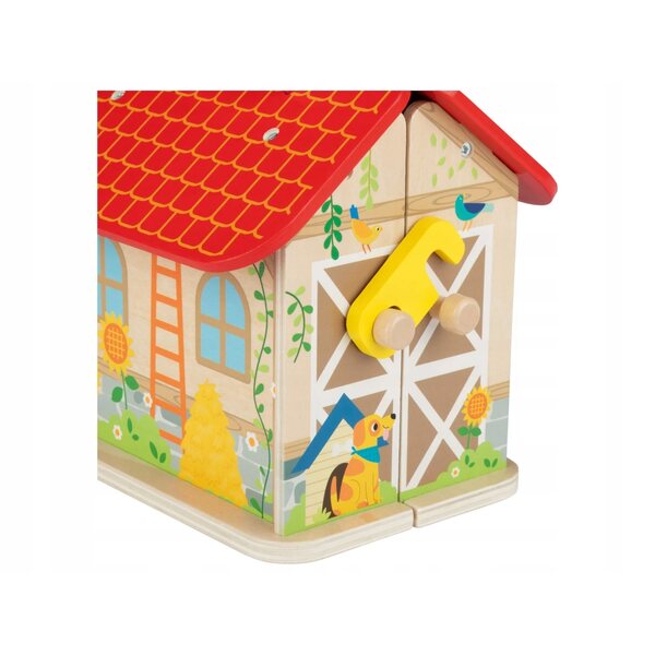 Casa delle bambole Playtive Hospital in legno multicolore per bambini 2+