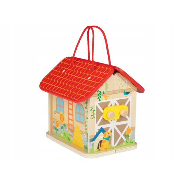 Casa delle bambole Playtive Hospital in legno multicolore per bambini 2+