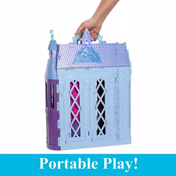 Disney Frozen Großes Arendelle-Schloss mit Elsa-Puppe und Zubehör
