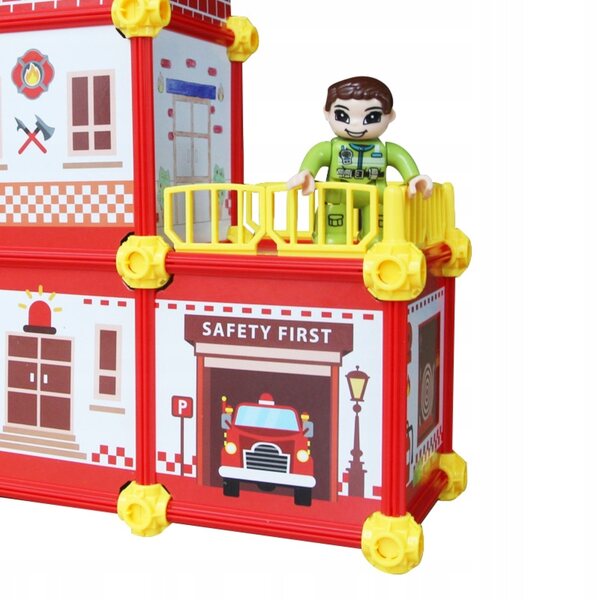 Feuerwehr-Malhaus – kreatives DIY-Spielzeug für Kinder ab 3 Jahren