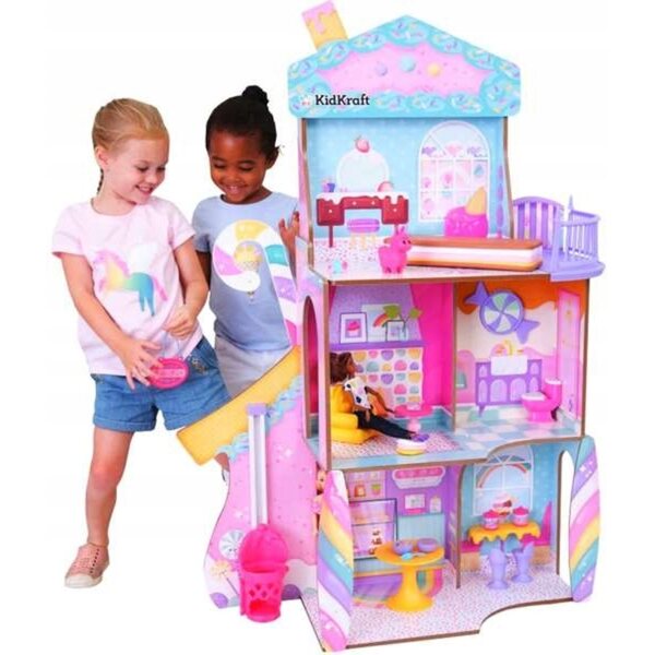Drewniany Domek dla Lalek Candy Castle KidKraft