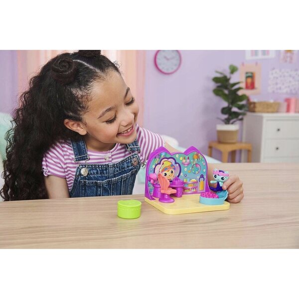 casetta per bambole Gabby's Dollhouse Spa Room con figura Syrenkotka e accessori