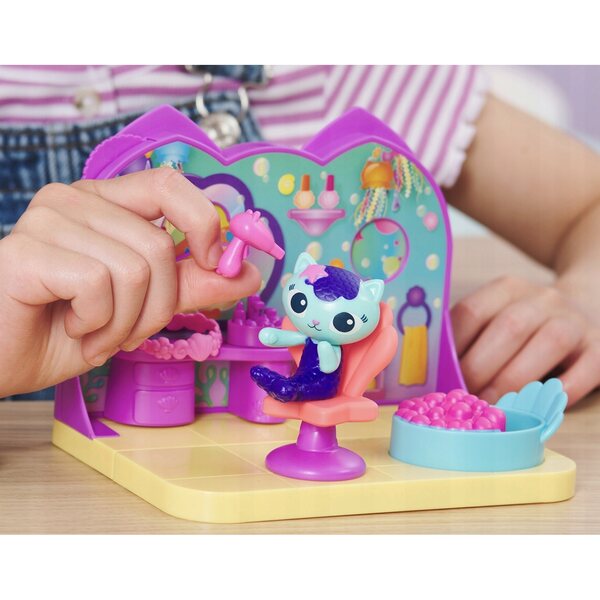 casetta per bambole Gabby's Dollhouse Spa Room con figura Syrenkotka e accessori
