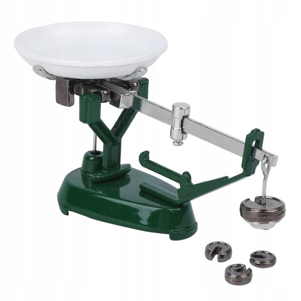 Metall-Balance-Plattform, 1:12 Puppenhaus-Miniaturspielzeug