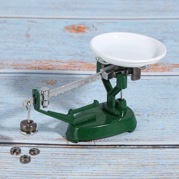 Metalen balansplatform 1:12 poppenhuis miniatuur speelgoed