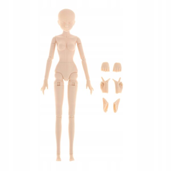 1:6 BJD-Puppe mit 22 beweglichen Gelenken, nackter Körper, 29 cm, zum Selbermachen
