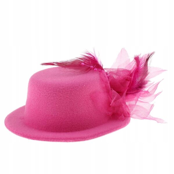 Melonik hoedaccessoire voor poppen 60 cm Night Lolita BJD Rosy