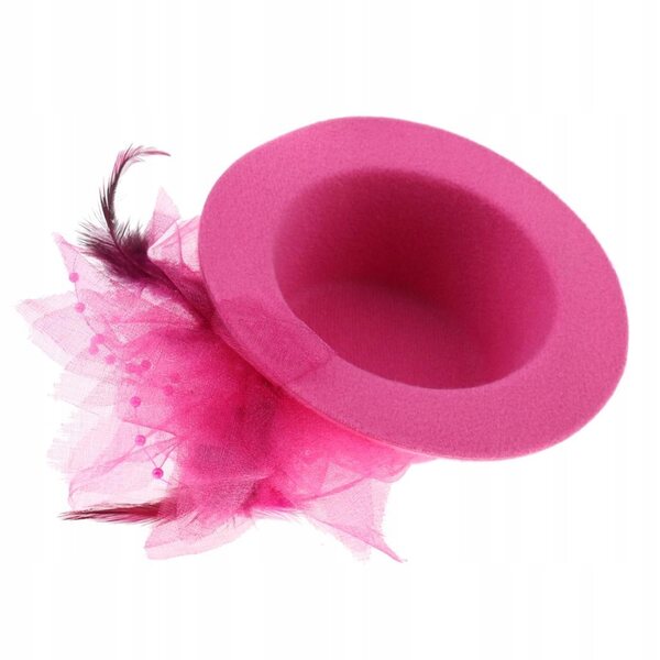 Melonik hoedaccessoire voor poppen 60 cm Night Lolita BJD Rosy