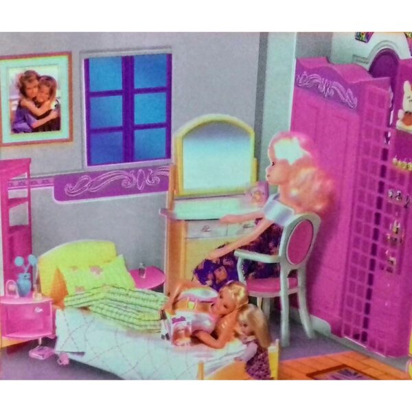 Gazelo Puppenhaus 43,5 cm mit Sound- und Lichteffekten für Kinder ab 3 Jahren