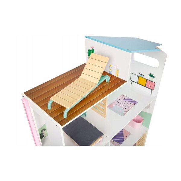 Casetta XXL in legno per bambole Playtive Stella 130 cm - giocattolo per bambini 3+
