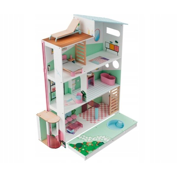 Casetta XXL in legno per bambole Playtive Stella 130 cm - giocattolo per bambini 3+