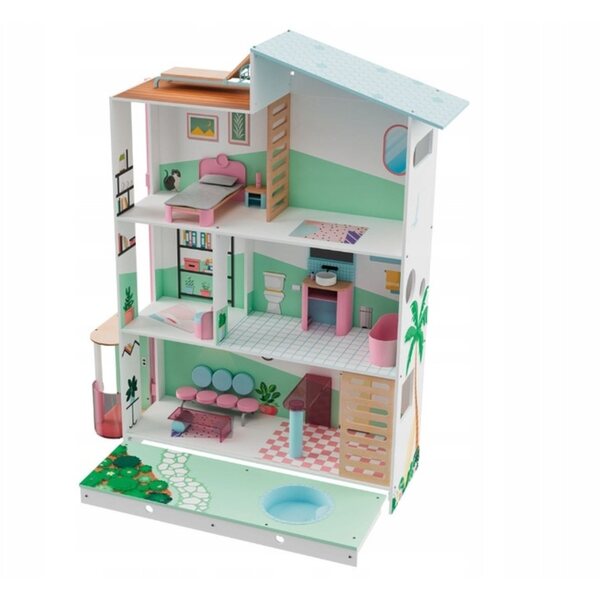 Casetta XXL in legno per bambole Playtive Stella 130 cm - giocattolo per bambini 3+