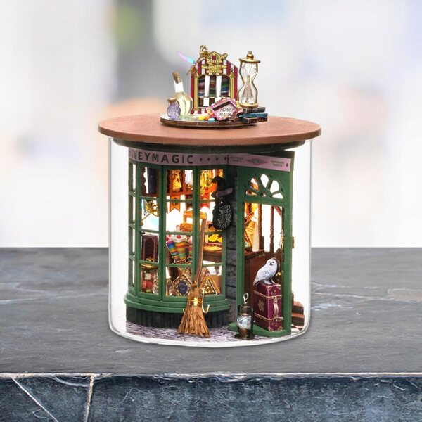 3D DIY Puppenhaus aus Holz mit Miniaturmöbeln, kreatives Geschenk