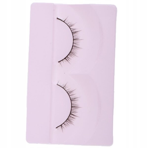1 Par Streifen lockige falsche Wimpern für 1/4 BJD Puppen DIY Make-up-Zubehör
