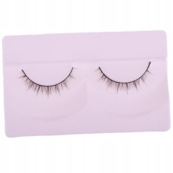 1 Par Streifen lockige falsche Wimpern für 1/4 BJD Puppen DIY Make-up-Zubehör