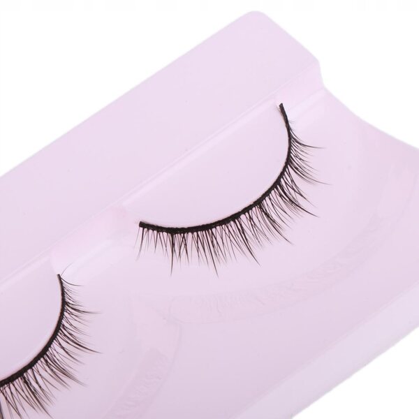1 Par Streifen lockige falsche Wimpern für 1/4 BJD Puppen DIY Make-up-Zubehör