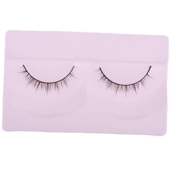 1 Par Streifen lockige falsche Wimpern für 1/4 BJD Puppen DIY Make-up-Zubehör