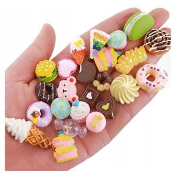 10-teiliges Puppenzubehör-Set mit Essen und Getränken, Geschenk für Mädchen