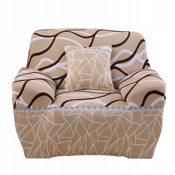 Copertura in tessuto jacquard per divano 1 posto, usata e versatile