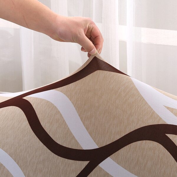 Copertura in tessuto jacquard per divano 1 posto, usata e versatile