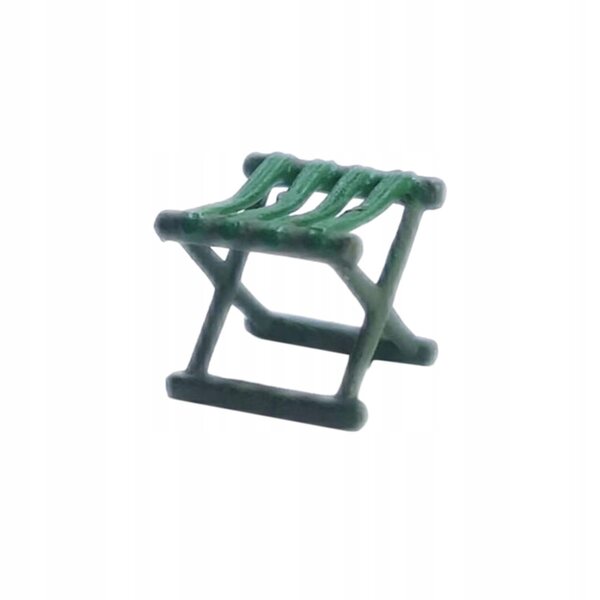 1:64 Miniatur-Klapphocker – Diorama-Modell, aus Kunstharz und langlebig