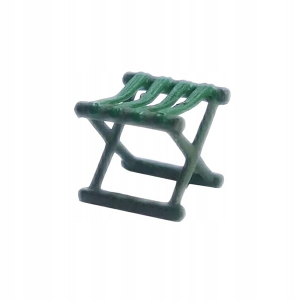 1:64 Miniatur-Klapphocker – Diorama-Modell, aus Kunstharz und langlebig