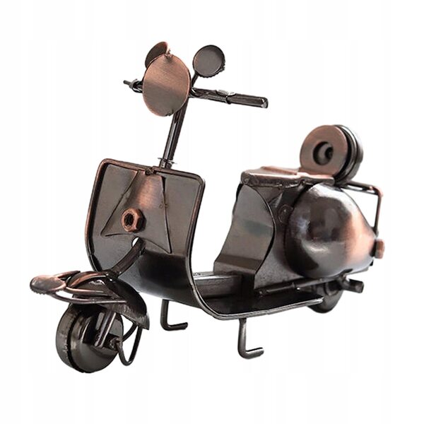 Metalowy model motocykla Rzeźba motocykla Rzemiosło Styl E 12.5x4x7.5cm
