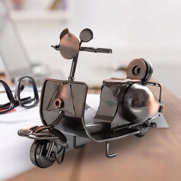 Metalowy model motocykla Rzeźba motocykla Rzemiosło Styl E 12.5x4x7.5cm
