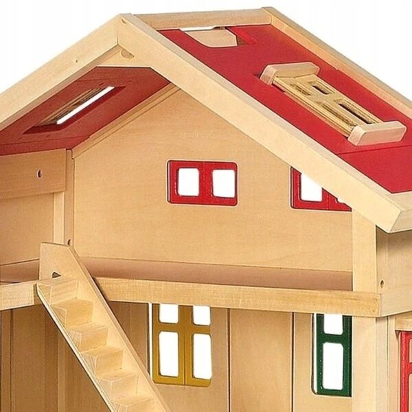 Doll House Small Foot Gigant in Legno con Parti Mobili e Design Personalizzabile