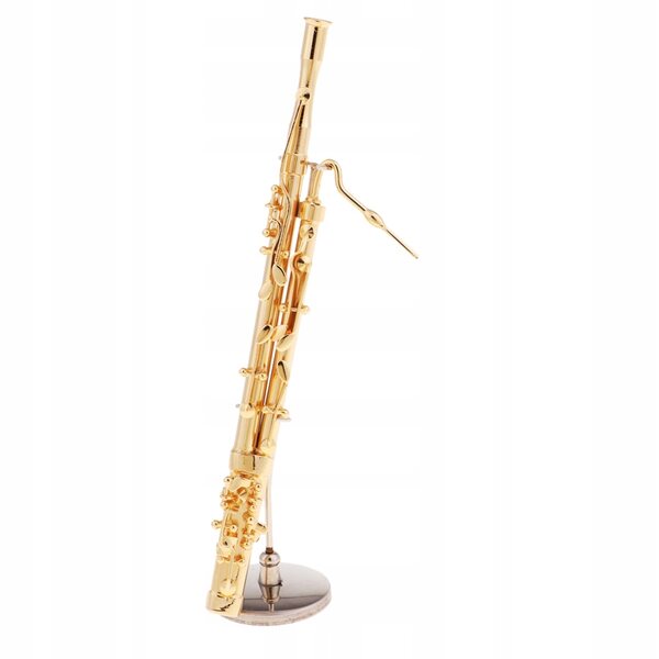 Model żołnierza w skali 1:6 akcesoria do scenariuszy muzycznych instrumenty metalowe fagot