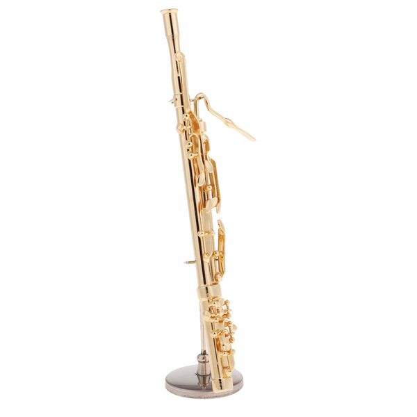 Model żołnierza w skali 1:6 akcesoria do scenariuszy muzycznych instrumenty metalowe fagot