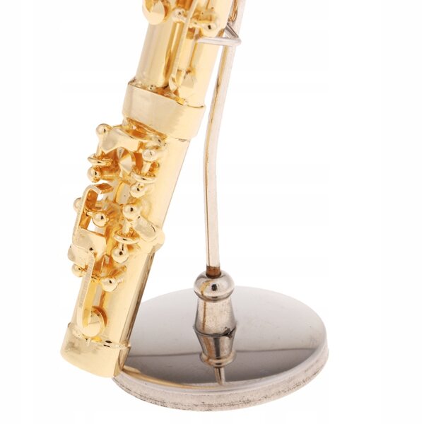 Model żołnierza w skali 1:6 akcesoria do scenariuszy muzycznych instrumenty metalowe fagot