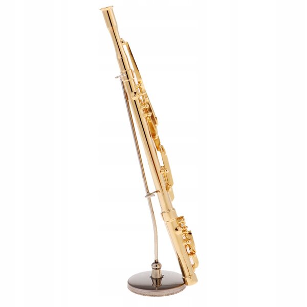Model żołnierza w skali 1:6 akcesoria do scenariuszy muzycznych instrumenty metalowe fagot