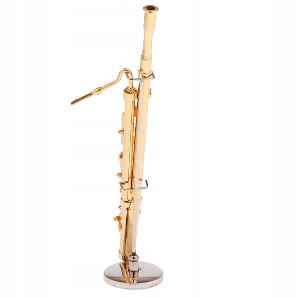 Model żołnierza w skali 1:6 akcesoria do scenariuszy muzycznych instrumenty metalowe fagot