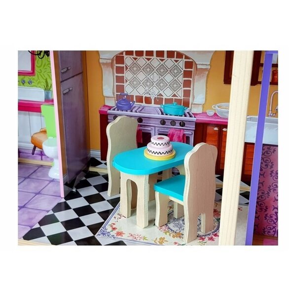 Domek dla lalek LEAN Toys AGD 45 cm