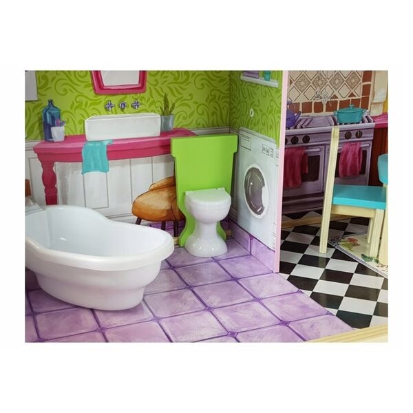 Domek dla lalek LEAN Toys AGD 45 cm