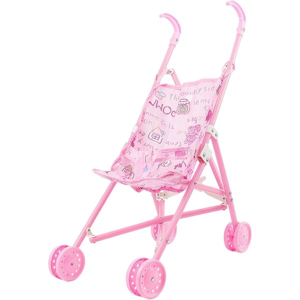 Zusammenklappbarer Puppenwagen von Sharplace aus widerstandsfähigem PVC zum Spielen für Kinder