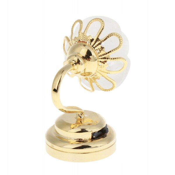 Lampada LED Miniatura a Forma di Rosa per Casa delle Bambole 1:12