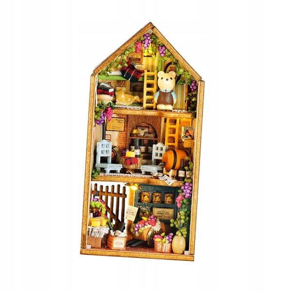Handgefertigte Puppenminiaturen aus Holz – realistisches, hauskompatibles Kunsthandwerk