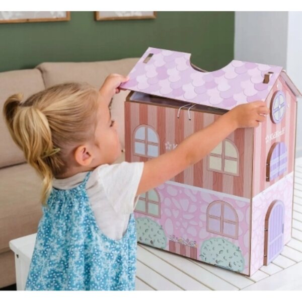 Casa delle bambole in legno KidKraft 45x93x38 cm con 36 accessori per bambini 3+