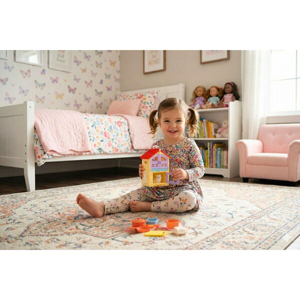 Casetta con gattino e accessori per la cucina – set per bambini 3+