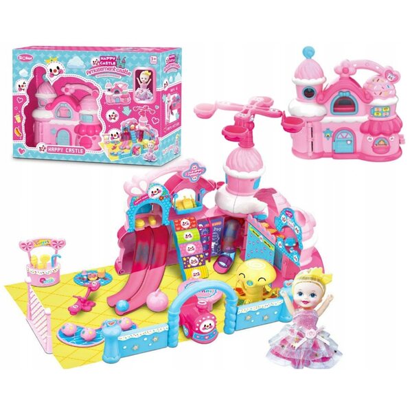 Casa Giocattolo con Accessori e Bambola per Bambini 3+ Anni CE