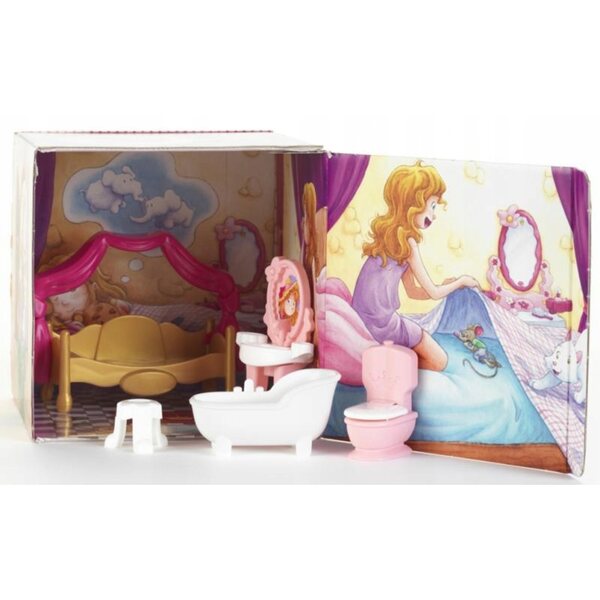 Dollhouse Principessa Coralie con Accessori, Set Gioco Bambini 3+ Anni