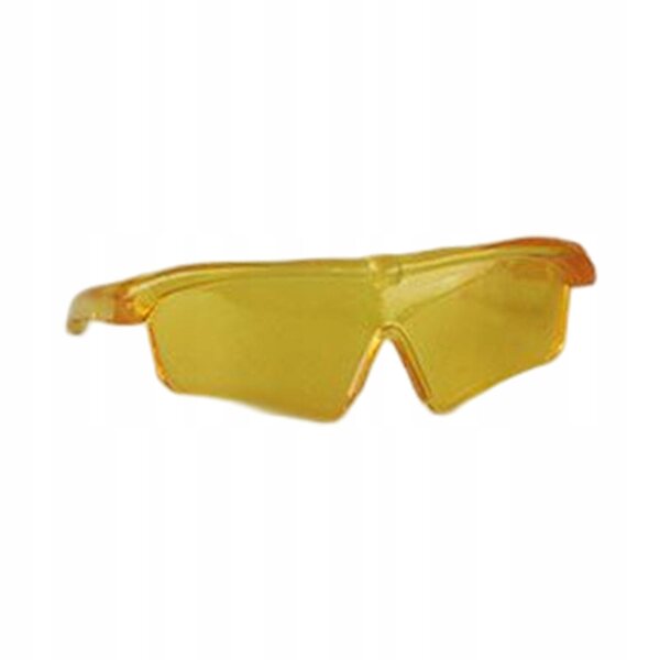 Mini occhiali da sole per bambole 1/6 trasparenti arancioni in legno, accessorio artigianale