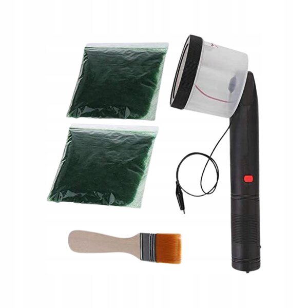 Applicatore portatile di erba statica per decorare modelli e mock-up